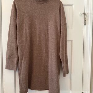 Abercrombie & Fitch Taupe Turtleneck Sweater